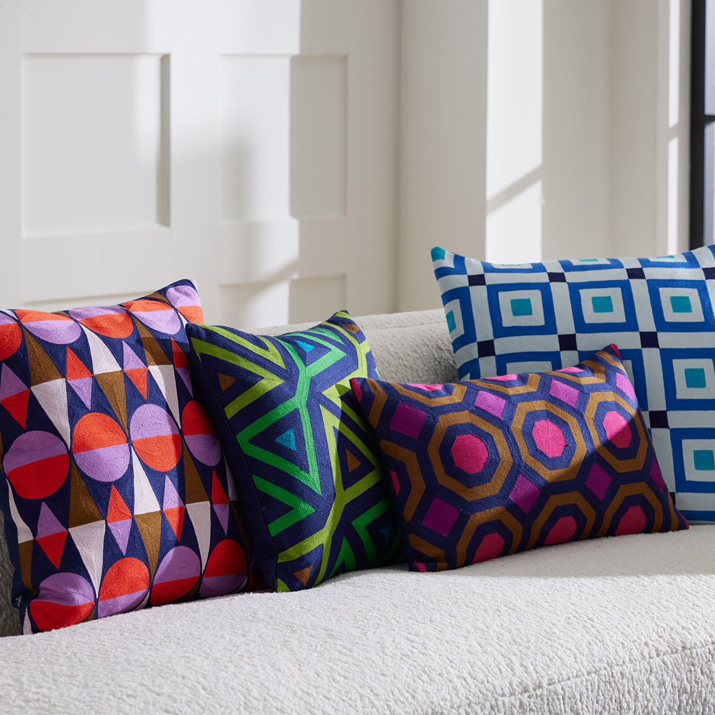 Square Pillows by Ashanti Design