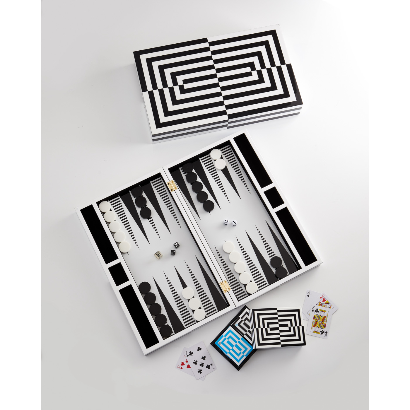 Op Art Lacquer Card Set | Jonathan Adler