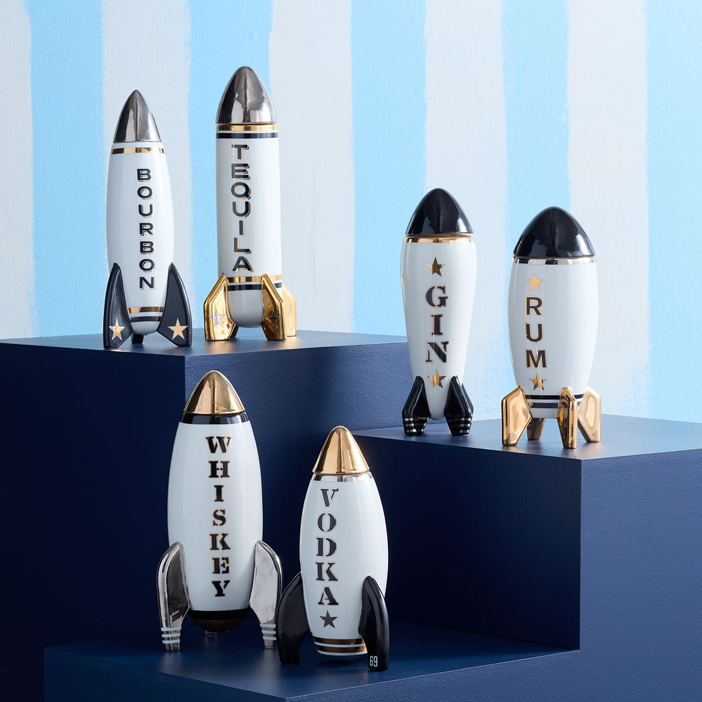 Rocket Bourbon Decanter | Jonathan Adler