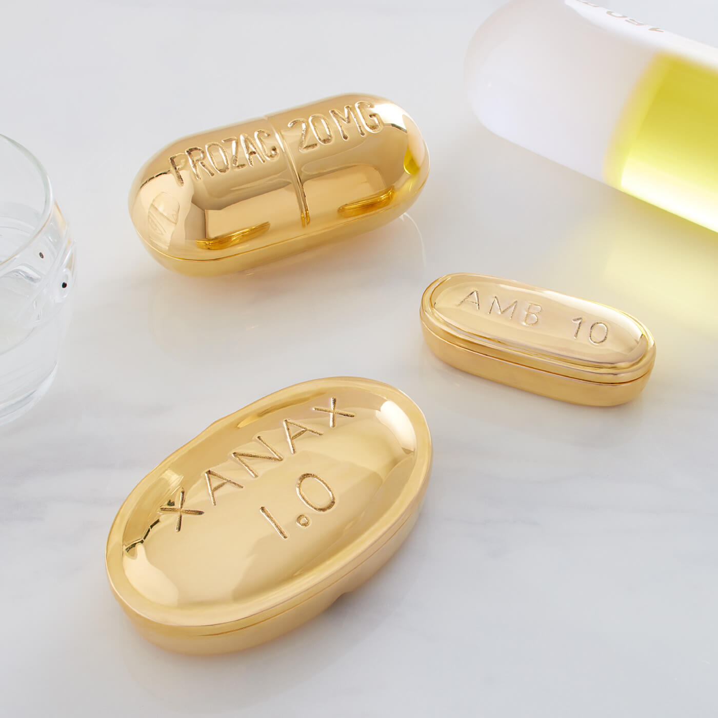 Pill Box For Purse Decorative Pill Case Holder Floral Travel Mint Vitamin  Metal | eBay
