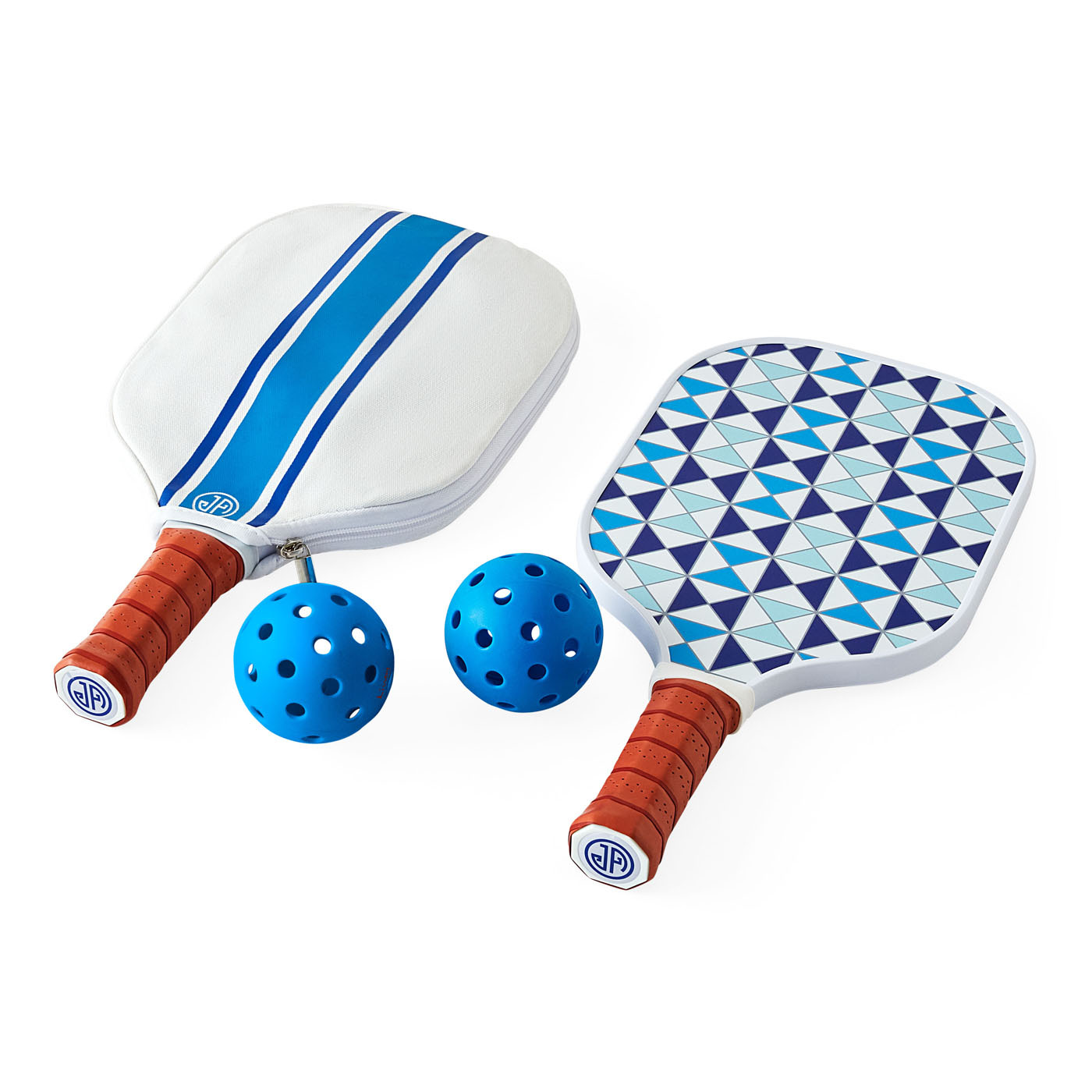 Sorrento Lacquer Golf Gift Set - Blue - Jonathan Adler